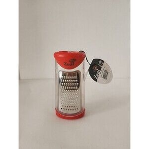 Zeal Grate And Shake Parmesan Grater and Shake New Red Clear